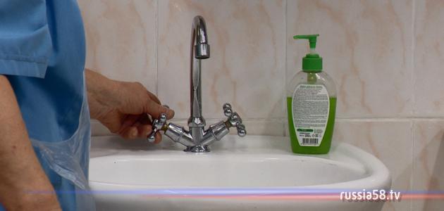  сотни домов пензы остались холодной воды утечки водопроводного 
