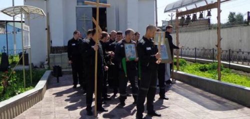 Крестный ход в ИК-4. Фото пресс-службы УФСИН России по Пензенской области