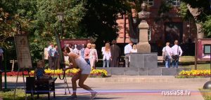 Сквер имени М.Ю. Лермонтова в Пензе