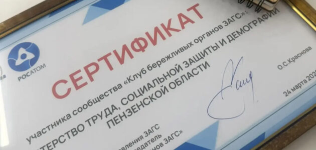 Фото взято с министерства труда, социальной защиты и демографии Пензенской области